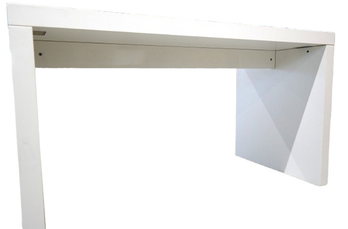 Brückentisch weiss, 135 x 65 x 75cm